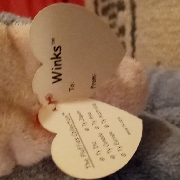 NWT Vintage "WINKS", The Elephant from the TY PLUFFIES COLLECTION. - Picture 4 of 9